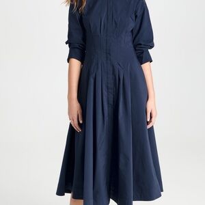 Jonathan Simkhai Blue A-Line Jazz Dress